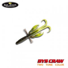 ベイトブレス　バイズクロー　3.5インチ　ツートンカラー　Bait Breath　BYS CRAW　