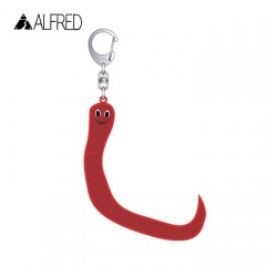 ALFRED Earthworm Keychain