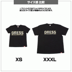 DRESS Camouflage LOGO T-Shirt Black 