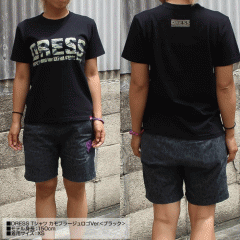 DRESS Camouflage LOGO T-Shirt Black 