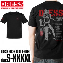 DRESS　BIKER GIRL T-SHIRT