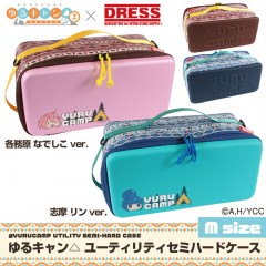 ドレス　ゆるキャン　セミハードユーティリティケース　Mサイズ　DRESS　YURUCAMP　UTILITY SEMI-HARD CASE