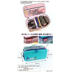 ドレス　ゆるキャン　セミハードユーティリティケース　Mサイズ　DRESS　YURUCAMP　UTILITY SEMI-HARD CASE