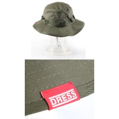 ドレス　ミリタリーブーニーハット　単色　DRESS　MILITARY BOONIE HAT　