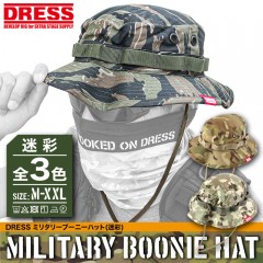 ドレス　ミリタリーブーニーハット　迷彩　DRESS　MILITARY BOONIE HAT　