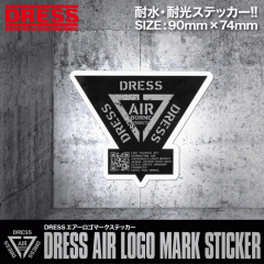 ドレス　エアーロゴマークステッカー　DRESS AIR LOGO MARK STICKER 