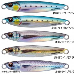 ☆【全10色】メジャークラフト　 ジグパラショート　30g　ライブカラー