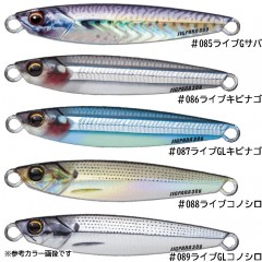 Major Craft Jigpara Short 40g Live colors