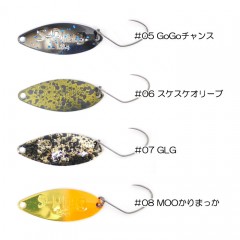 【全12色】ロブルアー　スプラグ　1.8g　rob lure