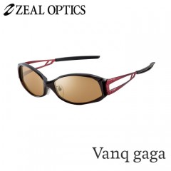 zeal optics(ジールオプティクス) 偏光サングラス　ヴァンクガガ　F-1073　＃ラスターオレンジ シルバーミラー　ZEAL　Vanq gaga　