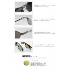 zeal optics(ジールオプティクス) 偏光サングラス　アヴェンジエルフ　F-1165　＃イーズグリーン　ZEAL　AVENGE elf