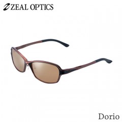 zeal optics(ジールオプティクス)　偏光サングラス　ドリオ　F-1665　＃ラスターオレンジ　シルバーミラー　ZEAL DORIO　