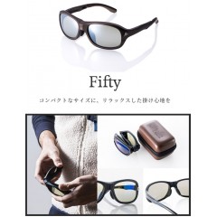 zeal optics(ジールオプティクス)　偏光サングラス　フィフティ　F-1741　＃ラスターオレンジ　ZEAL　Fifty　