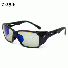 ZEQUE Loof Polarized Sunglasses F-2047C #Ease Green/Blue Mirror