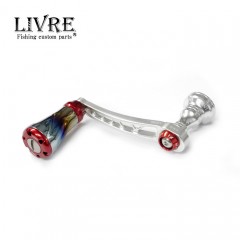 LIVRE Spinning Handle  Fire Knob  LIVRE Flexivel Vai Ven F ・ V 50-55mm