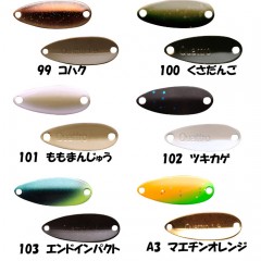 【全13色】ジャッカル　ティモン　チビクワトロスプーン　1.0g JACKALL Cibi Quattro Spoon 【1】