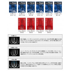 ボーズレス　フック ブリ用 ツイン ミディアム　BOZLES　HOOK　