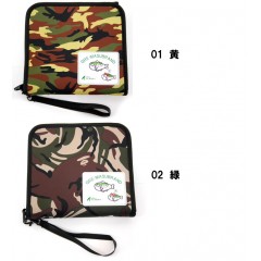 Office eucalyptus　Gure trout camouflage wallet