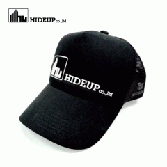 ハイドアップ　HUメインロゴメッシュキャップ　HIDEUP　