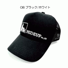 ハイドアップ　HUメインロゴメッシュキャップ　HIDEUP　