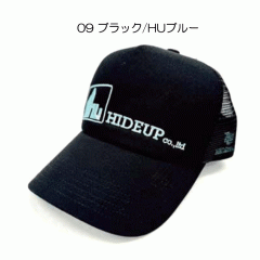 ハイドアップ　HUメインロゴメッシュキャップ　HIDEUP　