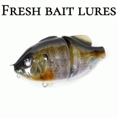 Fresh bait lures Gilroyd Jr. Fish skin pasted #Mesgill