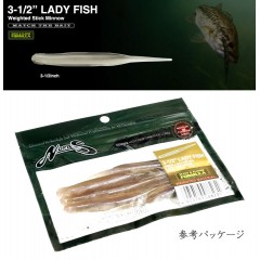 ノリーズ　レディーフィッシュ　3.5inch　Nories　LADYFISH　