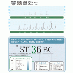 オーナー カルティバ　13995　スティンガートリプル　#1　ST-36TN 　OWNER Cultiva