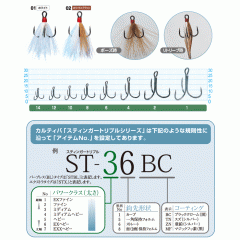 ☆オーナー カルティバ　13219　DT-36BC　ドレストリプル　4-14　OWNER Cultiva　