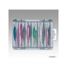 MEIHO　 reversible tackle box D-86 #clear/smoke black MEIHO REVERSIBLE