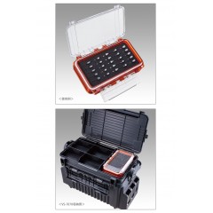 MEIHO waterproof case WG-2 clear orange MEIHO