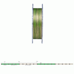 エックスブレイド　タイラバーカスタムPE　ボーンラッシュ WX8　300M 0.4号‐1号　XBRAID BORNRUSH