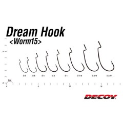 Decoy dream hook worm 15