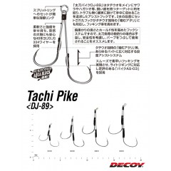 Decoy DJ-89 Tachi Pike TIN