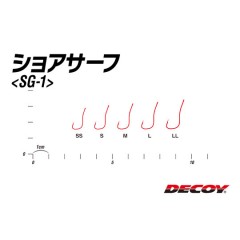 【全5サイズ】 カツイチ DECOY (デコイ)   ショアサーフ　SG-1