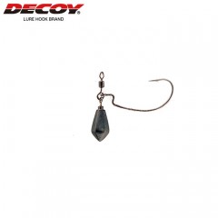 Katsuichi Decoy Zerodan Heavy / Worm 317 # 3/0 ~ # 5/0 (Worm Hook)