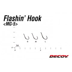 Decoy MG-5 Flashin Hook W Nickel