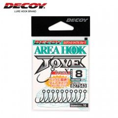 デコイ　AH-10　エリアフック　タイプX ジョーブ　マットブラック　DECOY　AH-10　Area Hook Type? JOVE　