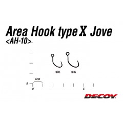 デコイ　AH-10　エリアフック　タイプX ジョーブ　マットブラック　DECOY　AH-10　Area Hook Type? JOVE　