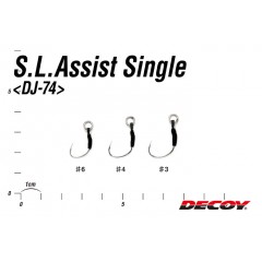 デコイ　DJ-74　S.L.アシストシングル　TIN　DECOY　S.L.Assist Single　DJ-74　