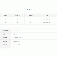 ☆ハヤブサ　 SE700　鬼カサゴ　ムツひねりなし2本鈎　Hayabusa　