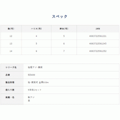 Hayabusa SD400 Funpolar horse mackerel/red sea bream slit bald skin