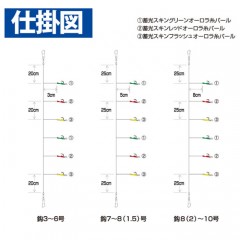 Hayabusa Small horse mackerel specialty Embankment small horse mackerel gomoku MIX