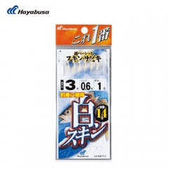 Hayabusa Best white skin sabiki 6 hooks