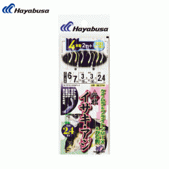 Hayabusa SE374 Naval Battle Grunt/Aji Keimura & Brighton MIX & Kara hook 2 sets of 4 hooks　