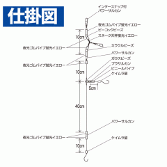 ☆ハヤブサ　SE775　誘撃カレイ　瞬貫船カレイ　2本鈎　Hayabusa　