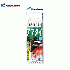 Hayabusa SE682 Amadai Fluoro with Marukaizu Ken 2 sets of 2 hooks