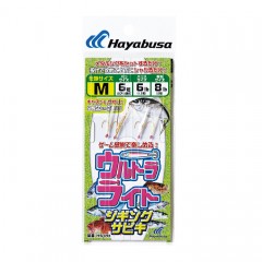 Hayabusa　 Embank Ultra Light Jigging Sabiki 2 hooks 2 sets