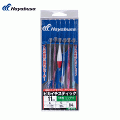 ☆ハヤブサ　SR145　ピカイチスティック　11cm　シングル　6本スッテ入り　Hayabusa　