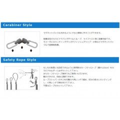 第一精工　カラビナホルダーMG 3500 シルバー　DAIICHISEIKO　CARABINER HOLDER MG　